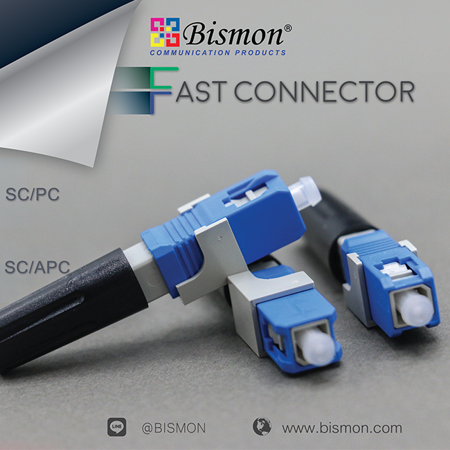 SC/UPC Fast Connector, Field Assembly Connector